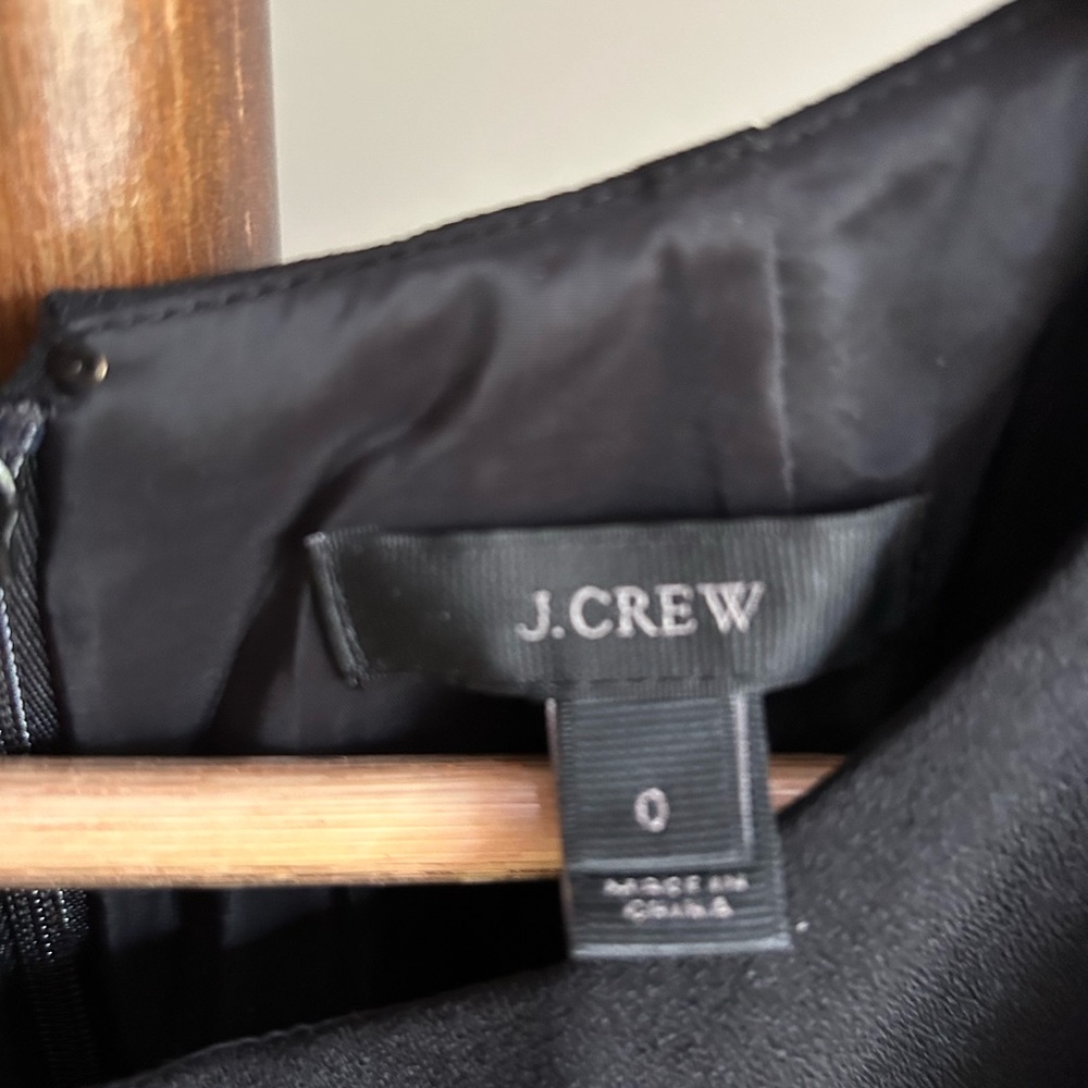 J Crew Sleeveless Wool Dress Size 0 - Picture 3 of 6